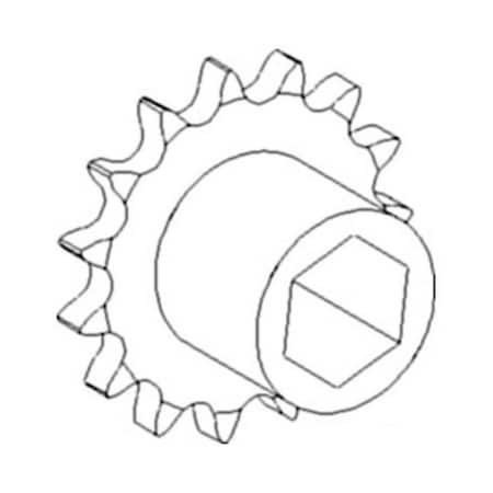 Aftermarket Driving Sprocket Fits Case IH 900 1043 1044 1054 1063 1064 1083 1084 199727C1